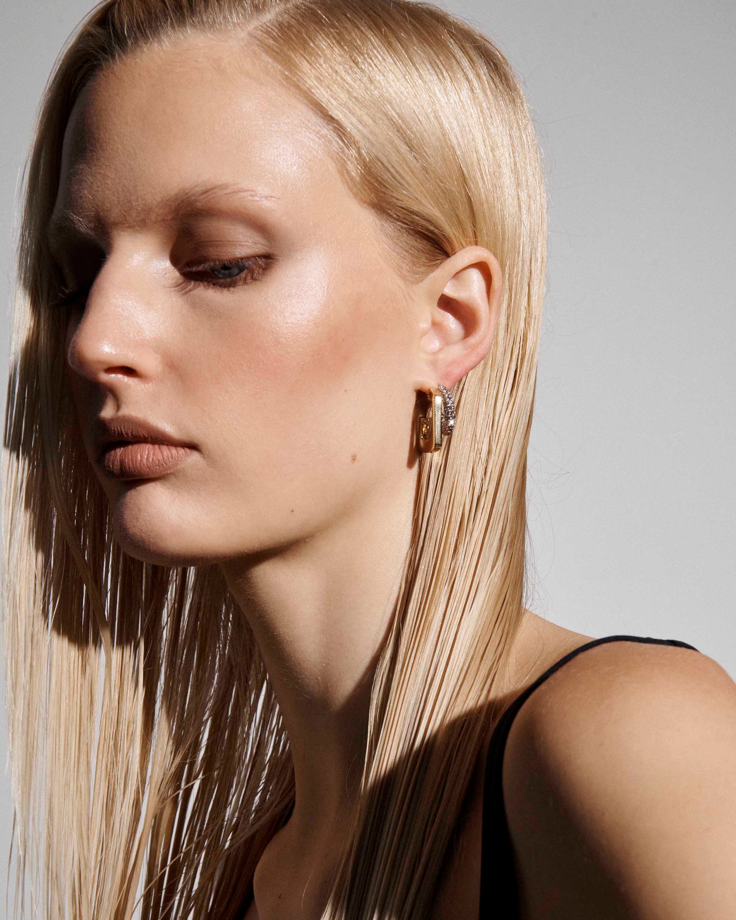 Tina Mini Pave Earrings