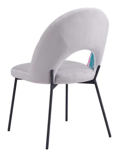 Torrey Printed Fabric Dining Chair 2PC