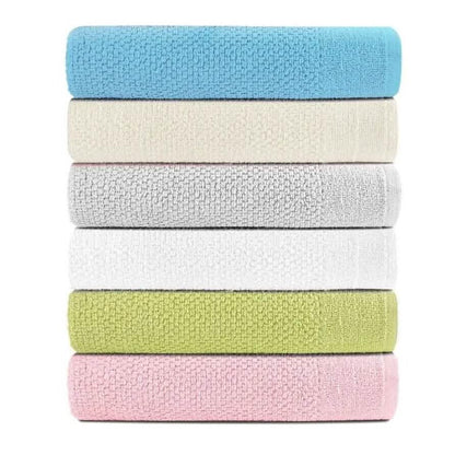 6-Piece: Dan River Popcorn Cotton Bath Towel Set