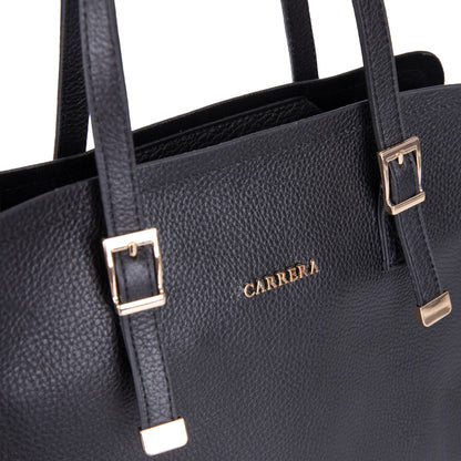 Carrera Velmora Women’s Leather Bag – Full-Grain Floater Leather Handbag for Everyday Elegance | Minimal & Handcrafted