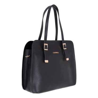 Carrera Velmora Women’s Leather Bag – Full-Grain Floater Leather Handbag for Everyday Elegance | Minimal & Handcrafted
