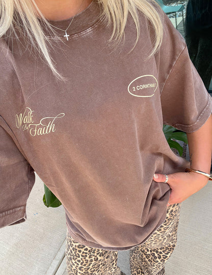 Walk by Faith Unisex Tee