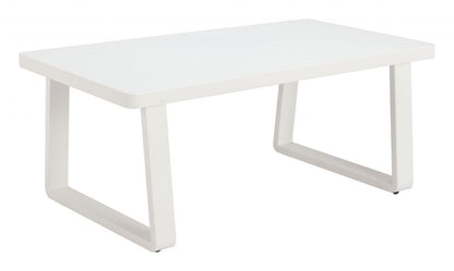 Welt Aluminum Outdoor Coffee Table