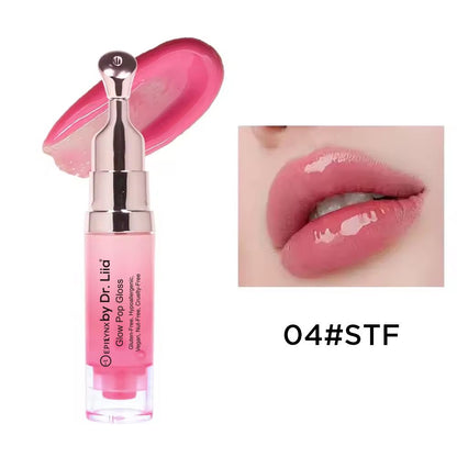 Glow Pop Gloss & Lip Treatment – Radiant Shine & pH Color-Shift