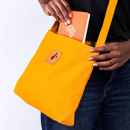 The Mini Amani Canvas Crossbody Bag Unisex