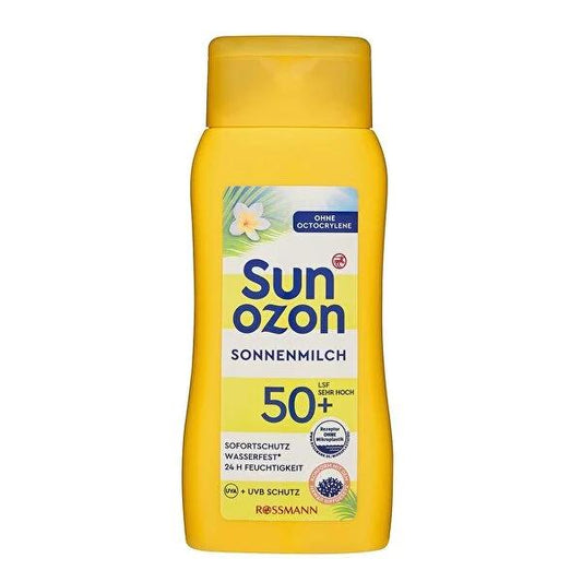 Sunozon Sunscreen Lotion 50+ SPF for Sensitive Skin - High Protection, Hydrating & Anti-Aging Benefits