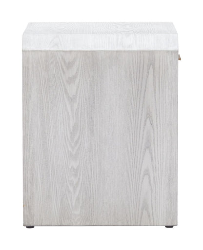 Yume One Drawer Wood Nightstand