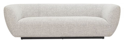 Zambet Textured Fabric Sofa