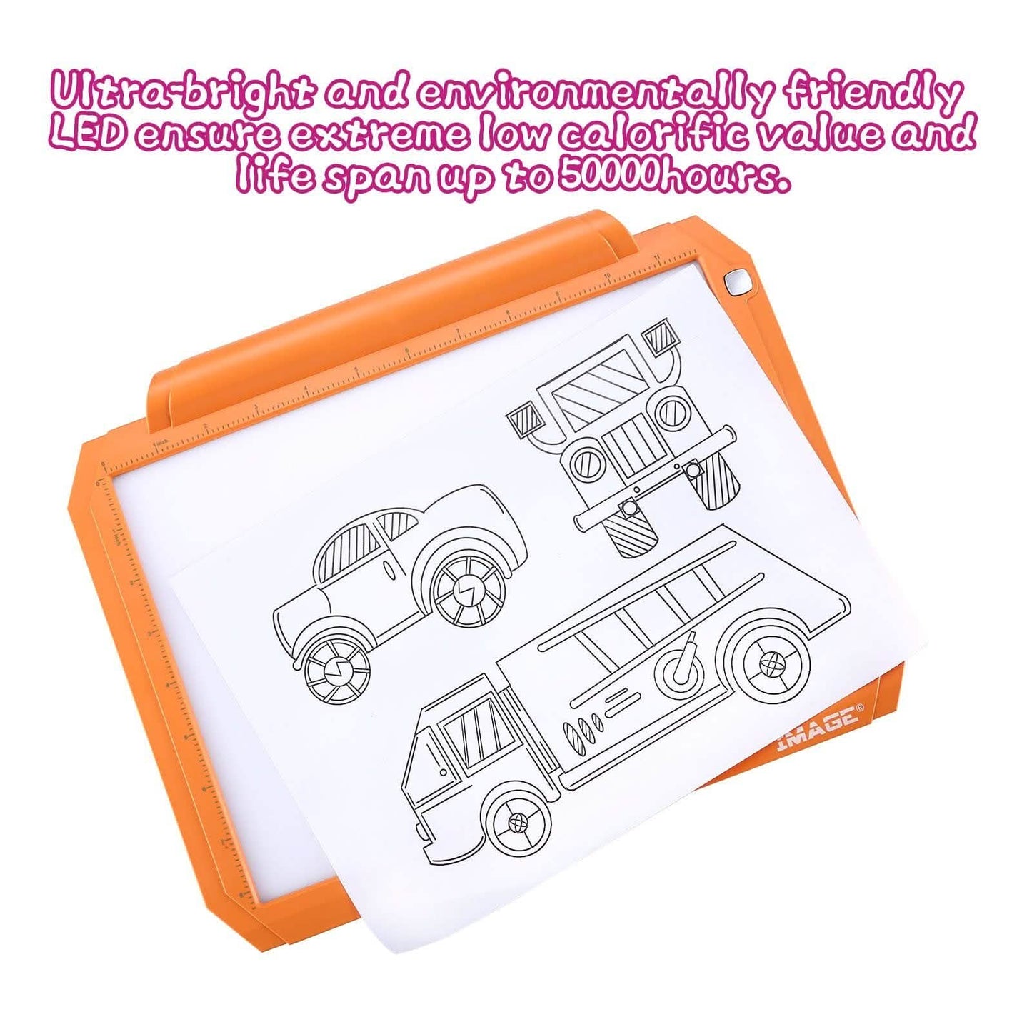 A4 Led Tracing Light Pad Box Memory Function Drawing Sketching Animation