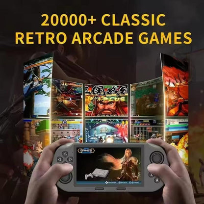 SF3000 Retro Handheld Game Console with 4.5 Inch IPS Screen 3000Mah Battery & 64GB TF Card for Boys Gift Gaming & Consoles Ps Controllers Ps Accessories Controller Grips Game Stick Cyber Cables Cool Gadgets Boys Box Compact