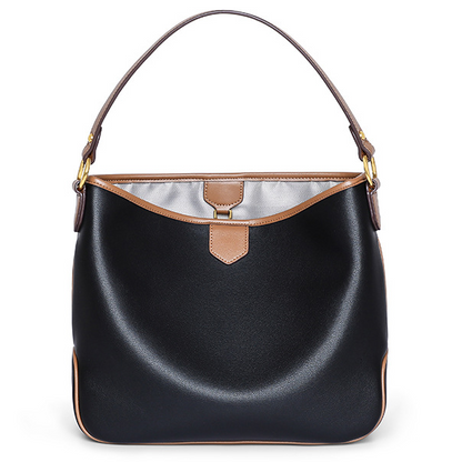 Genuine leather hobo handbags trendy commuter bag 5740