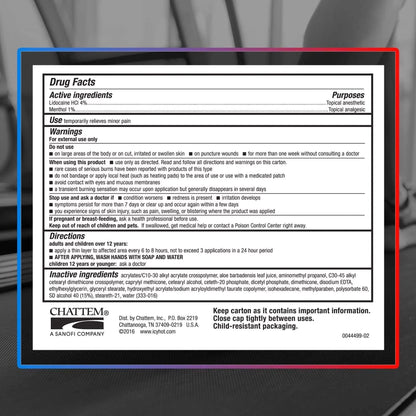 Icy Hot Lidocaine Pain Relief Cream 04116717101