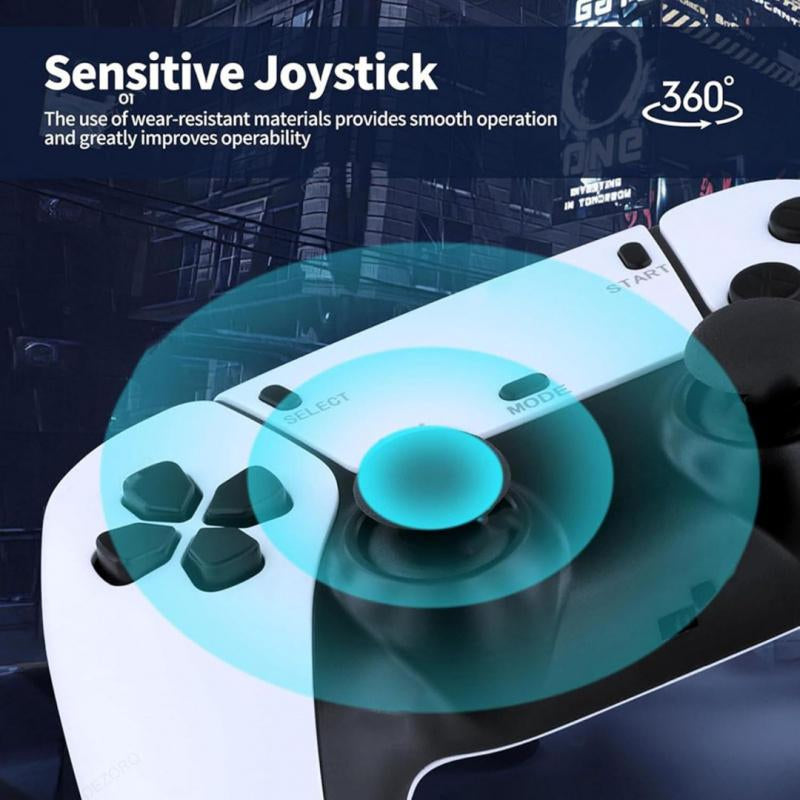 2026 M15 plus Retro Game Console Upgrade, Includes Game Stick, Wireless Controller, Game Simulator, Perfect for Nostalgia Gaming