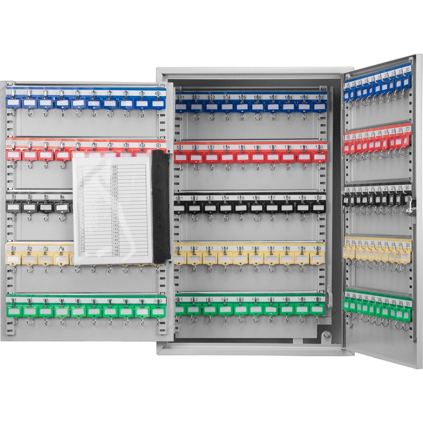Adjustable Key Cabinet With Lock