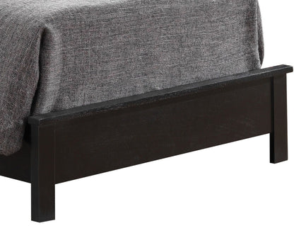 Bed With Transitional Design Stylish