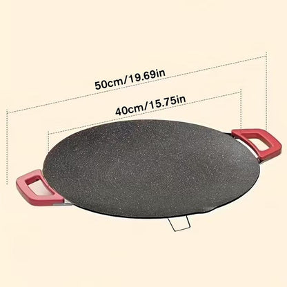 Smokeless Indoor Electric Grill & Nonstick Griddle – Compact, Fast-Heating Tabletop Grill for Steaks, Burgers, Pancakes, BBQ, and Everyday Indoor Cooking