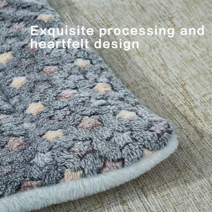 Ultimate Pet Bed & Play Mat: Cozy Comfort with Fun Toy Fish for Cats & Dogs