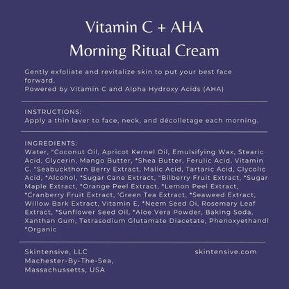 Skintensive® Vitamin C + AHA Morning Ritual Cream SK-0008
