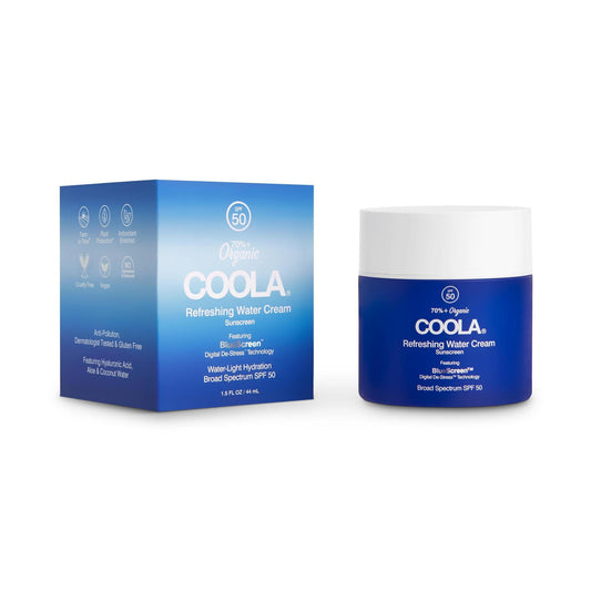 Sunscreen COOLA® Refreshing Water Cream SPF 50 Cream 1.5 oz. Jar CL10405