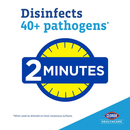 Clorox Healthcare® VersaSure® Cleaner Disinfectant Wipes, Canister 31758