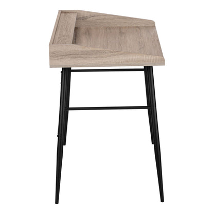 Computer Desk For Home Office, Sturdy Construction, Storage Shelves