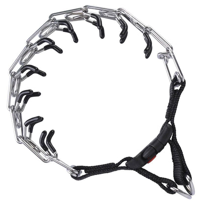 Adjustable Dog Choke Collar Training Chain