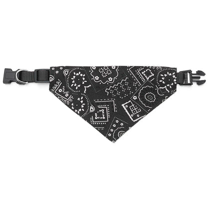 Adjustable Pet Bandana Scarf | Washable Cotton Triangle Collar for Dogs and Cats