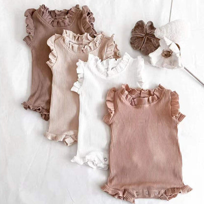 Baby Bodysuit Long Sleeve Triangle Bag Fart