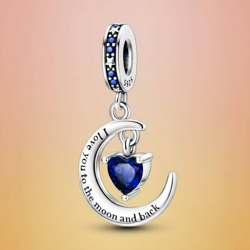 (50-113)MULA S925 Sterling Silver Pendant and Beads , Suitable for Pandora Bracelets and Necklaces, Ideal for Anniversary Gifts, Christmas, Birthday Presents, and Suitable for All Women.