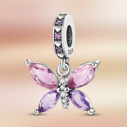(50-113)MULA S925 Sterling Silver Pendant and Beads , Suitable for Pandora Bracelets and Necklaces, Ideal for Anniversary Gifts, Christmas, Birthday Presents, and Suitable for All Women.