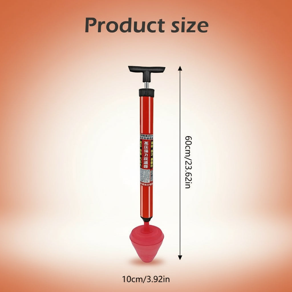 1 Count Toilet Clog Remover Tool,Swift High Pressure Drain,For Bathroom,Unclogging Sinks, Kitchen Drains