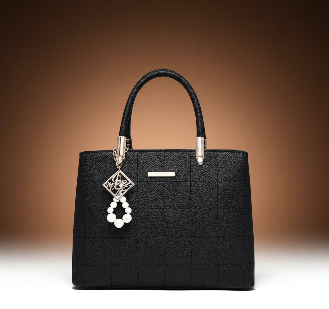 A Charming Women'S Handbag, a Versatile Shoulder Bag Suitable for All Seasons, Perfect as a Mother'S Gift or for Everyday Work.
