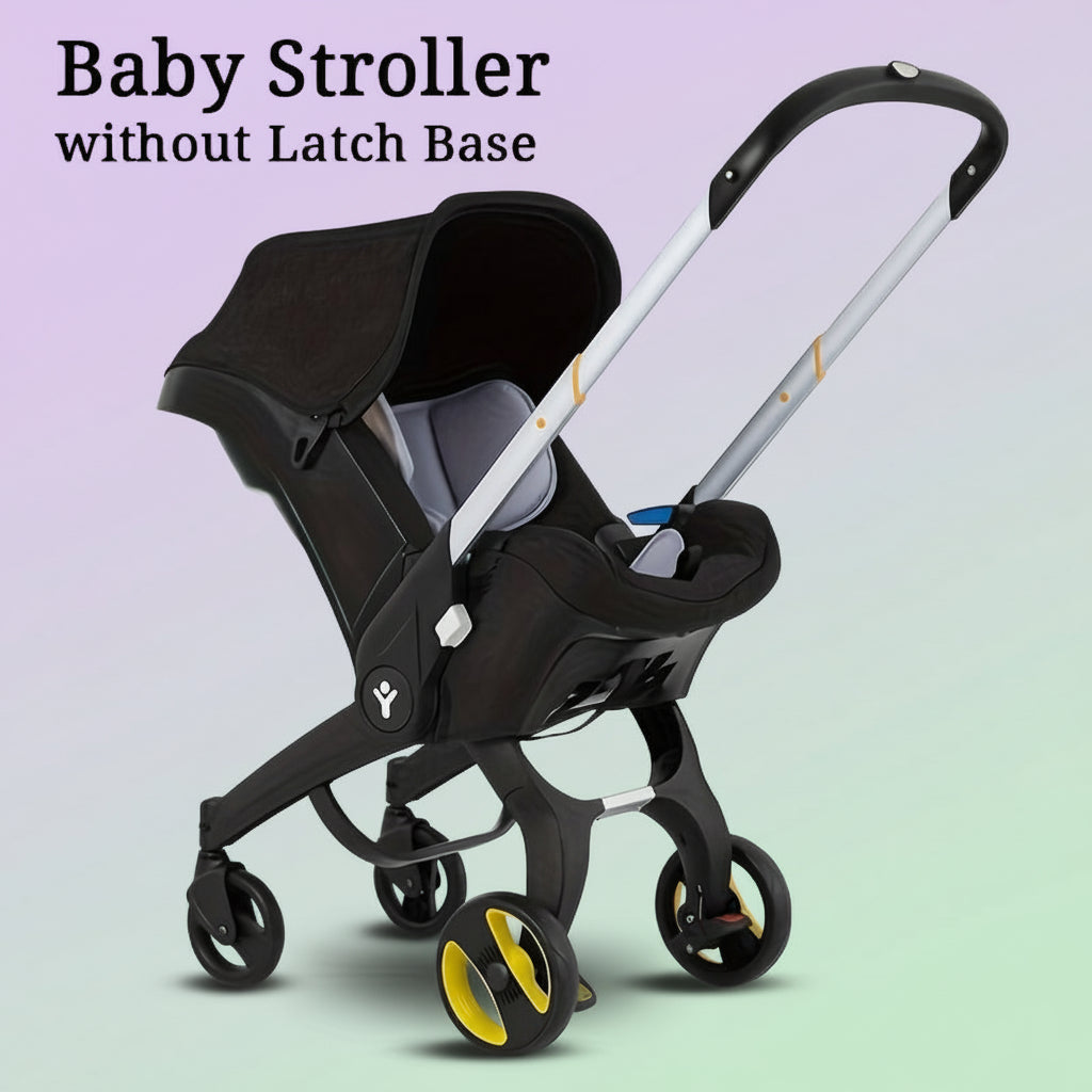 All in One Convertible Baby Stroller without Latchbase -Toddler Stroller with Reversible Stroller Seat ;Compact Stroller Carrinho De Bebe Affordable Strollercompact Stroller