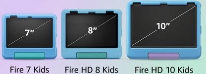 Amazon Fire HD 10 Kids Tablet (Newest Model) Ages 3-7 | Bright 10.1" HD Screen with Included Ad-Free and Exclusive Content, Robust Parental Controls, 13-Hr Battery, 32 GB, Blue
