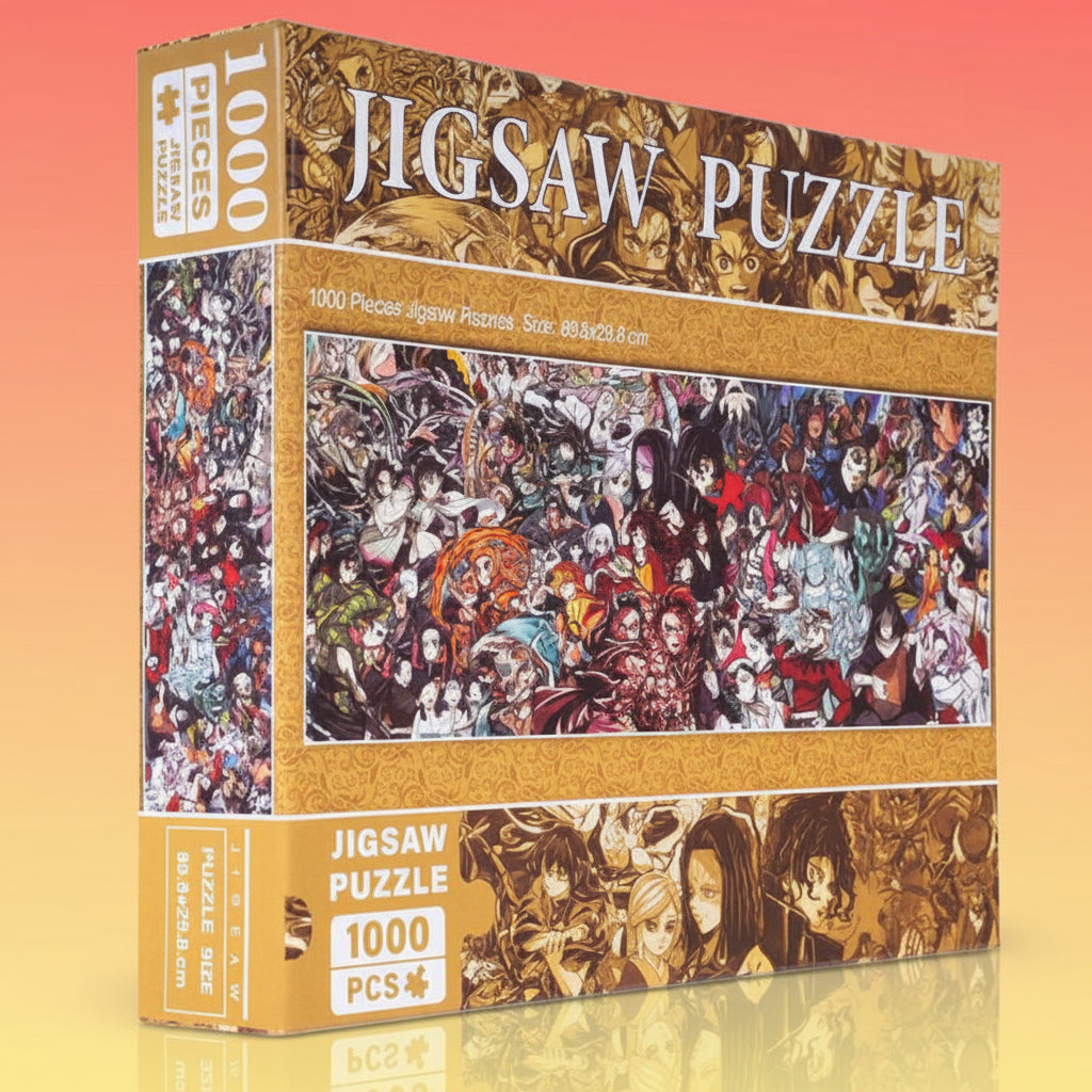 Anime Demon Slayer Puzzle 1000 Pcs 35.4Inch*11.7Inch