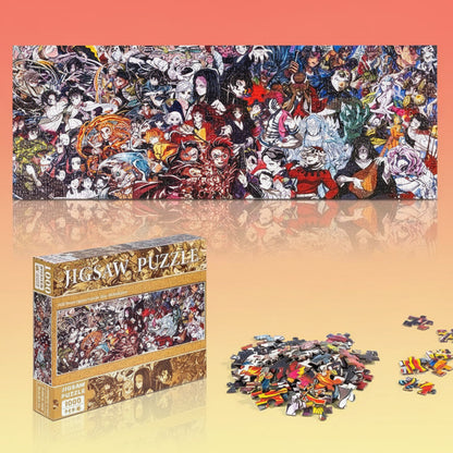 Anime Demon Slayer Puzzle 1000 Pcs 35.4Inch*11.7Inch