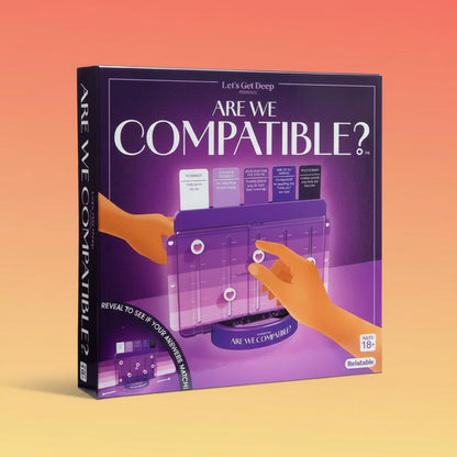 Are We Compatible? by Relatable, a Romantic Relationship Card Game and Couples Games for Adults - Perfect for Fun Date Night Ideas, Gifts for Girlfriend, or Wedding Gifts for Newlyweds