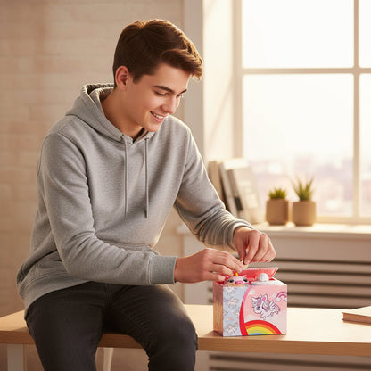 Barelove Kids Piggy Bank, ATM Coin Cash Money Counter Saving Can, Stealing Cute Mokey Electronic Smart Voice Prompt Piggy Bank Safe Locks, Great Gift Fot Boys & Girls