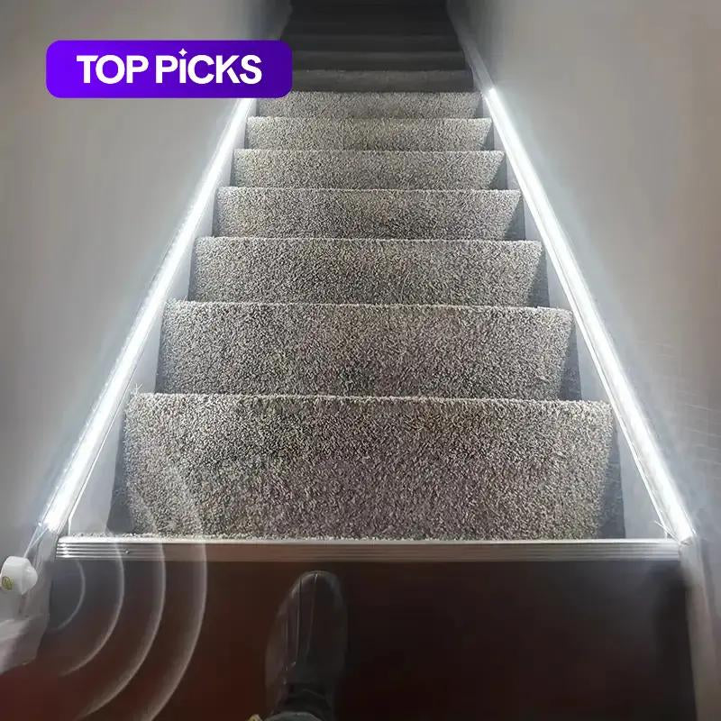 PIR Motion Sensor LED Strip Light, DC5V USB Powered Automatic Switch Light, Decorative LED Light for Stair Wardrobe Closet Kitchen Bedroom Hallway #TOP PICKS