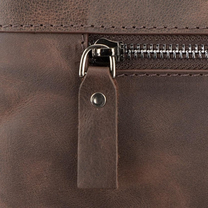 Apollo Leather Business Briefcase / Laptop Case 14"