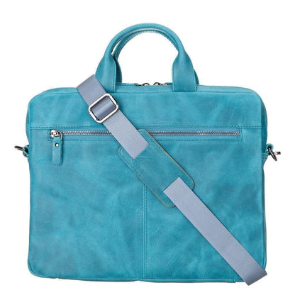Apollo Leather Business Briefcase / Laptop Case 14"