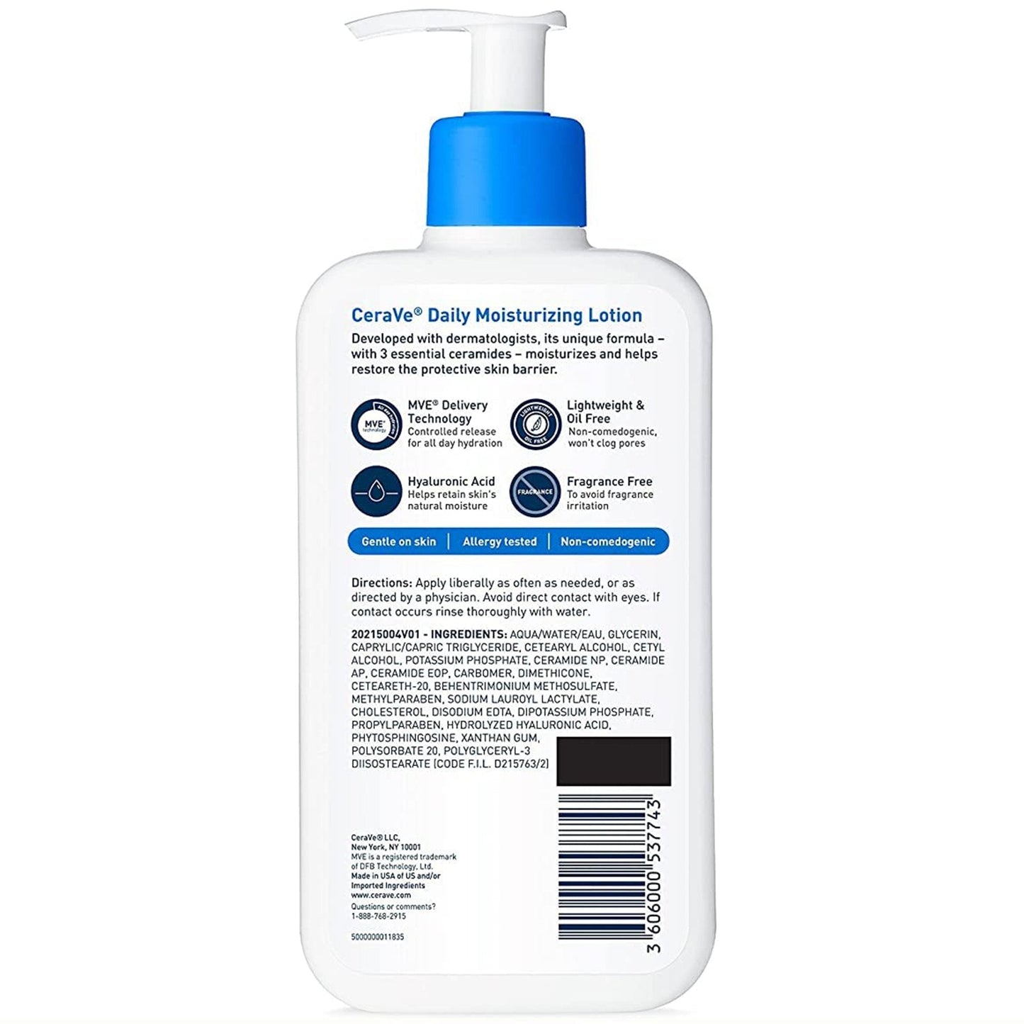 CeraVe® Daily Moisturizing Lotion, 12 oz. 60600053769