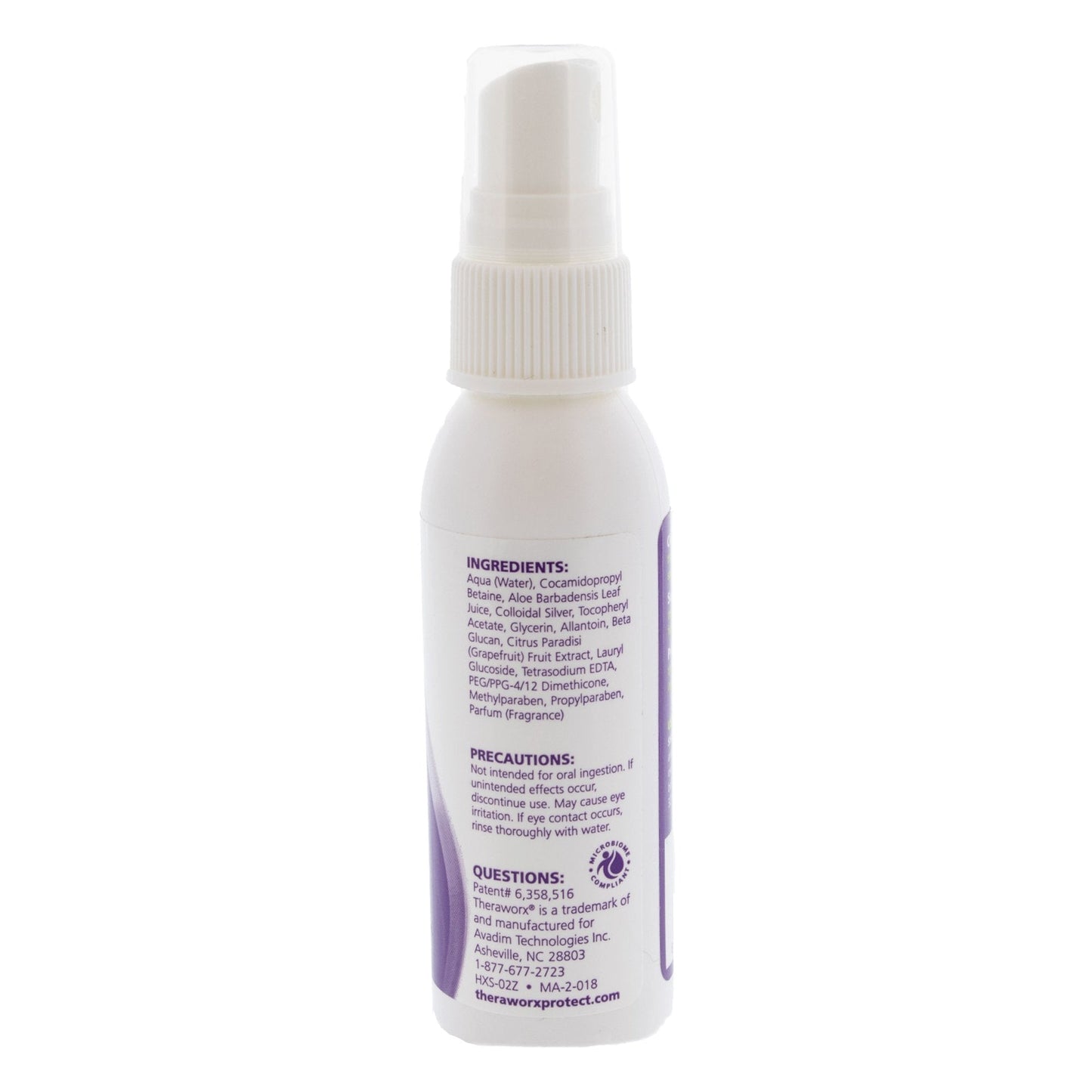 Theraworx™ Rinse-Free Liquid Body Wash, 2 oz. HXS-02Z