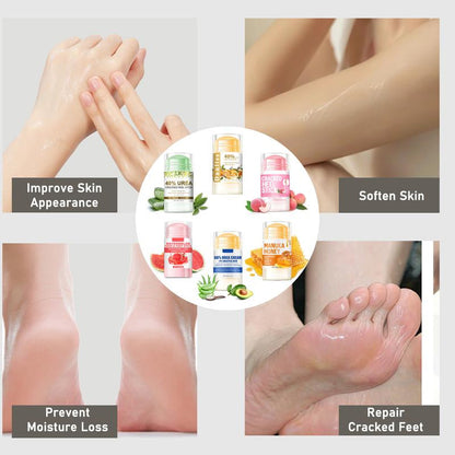 Foot Cream, Urea Cream Stick,For Dry & Cracked Skin,Foot & Hand,Dry Heel,Foot Lotion,Soft Skin