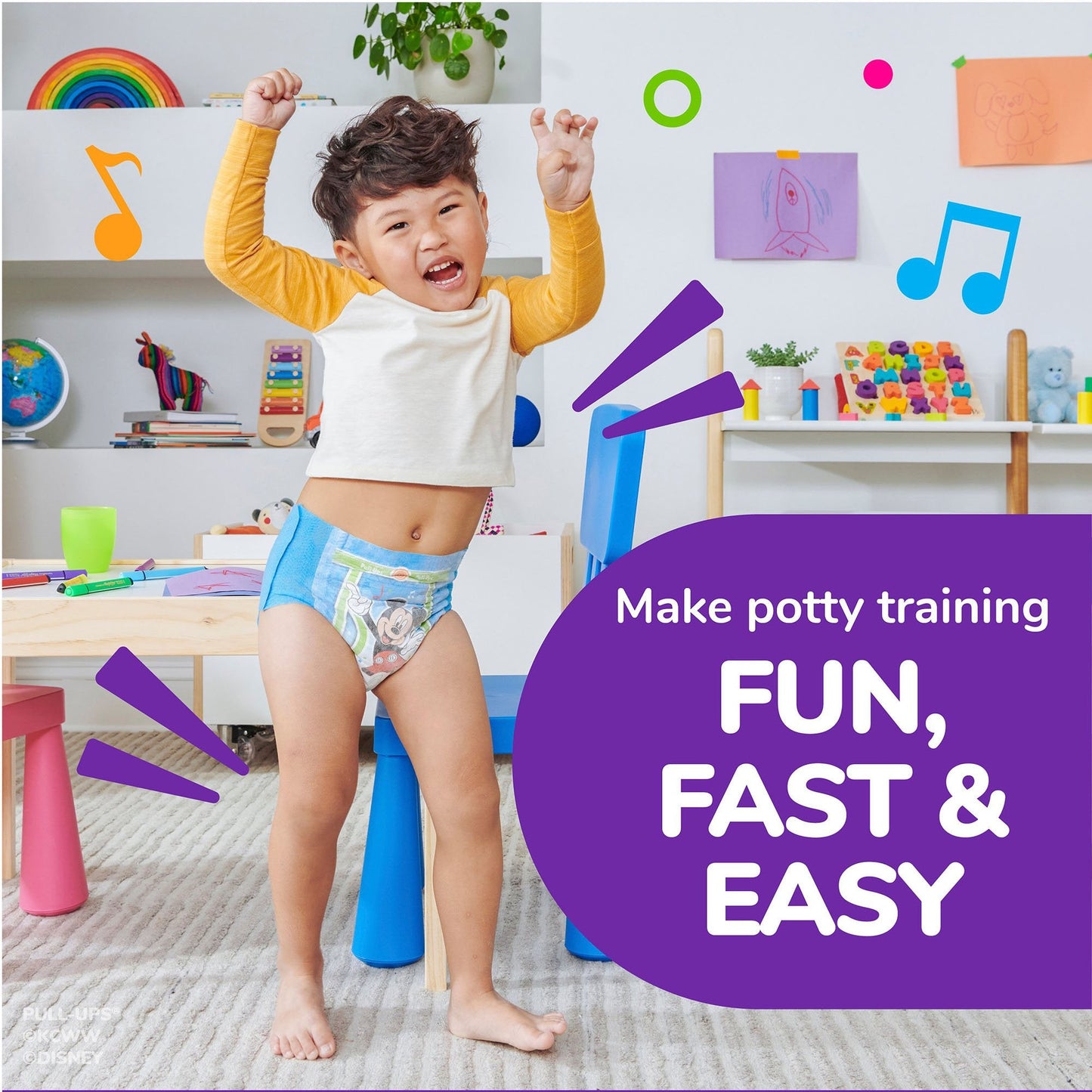 Huggies Pull-Ups® Learning Designs® for Boys Training Pants, 3T to 4T 51355