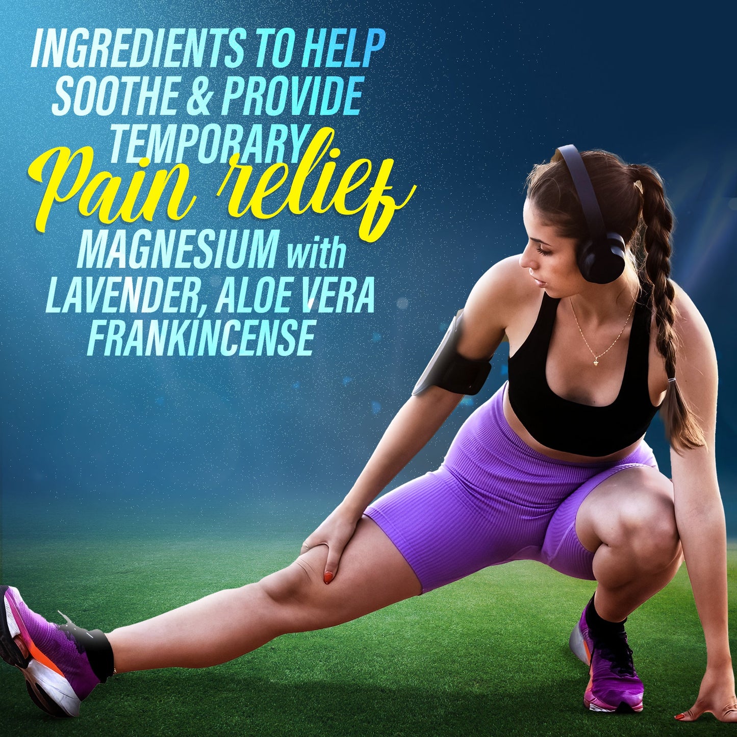 Magnesium Oil Spray for Rapid Muscle Relief & Soothing Aches - Quick Absorbing 2oz
