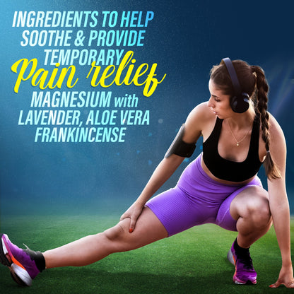 Magnesium Oil Spray for Rapid Muscle Relief & Soothing Aches - Quick Absorbing 2oz