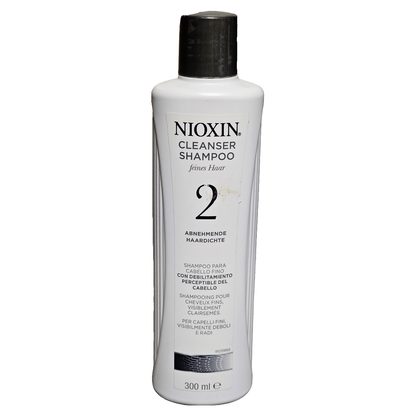 Nioxin Diameter 2 Cleanser Shampoo Natural Hair Progressed Thinning 10.1 fl  oz