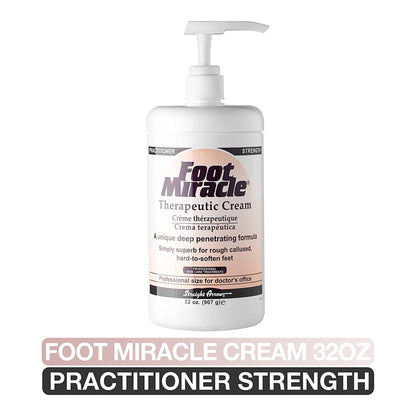 Foot Miracle® Therapeutic Cream, 32 oz. Bottle 60656