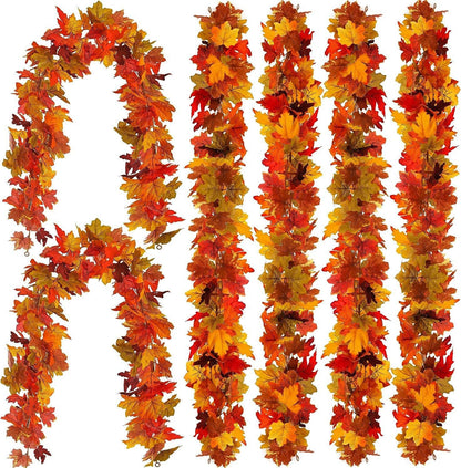 Autumn Decorative Rattan-B Maple Leaf-1 pack